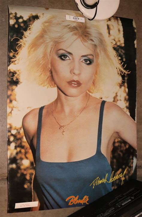 DEBORAH HARRY Blondie Poster 1979 Giant Wall Poster New Wave - Etsy | Blondie debbie harry ...