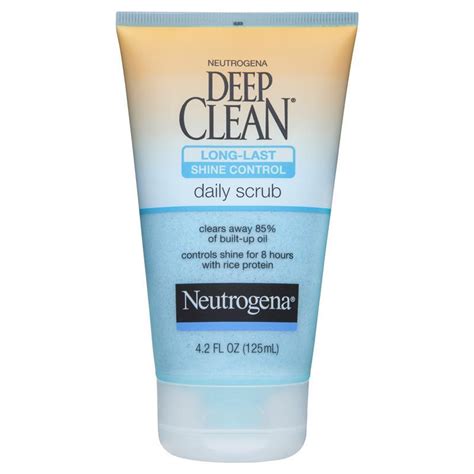 Neutrogena Deep Clean Shine Control Scrub 125ml - Chemist Warehouse