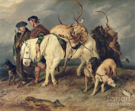 The Deerstalkers Return Painting by Sir Edwin Landseer - Fine Art America