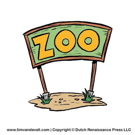 zoo-sign-clipart - Tim's Printables