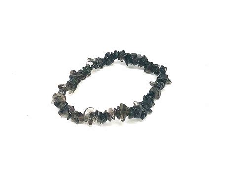 # 25 Smoky Quartz Chip Bracelet Gemstones Products VD Importers Inc.