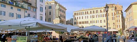 Campo de' Fiori, market in Rome