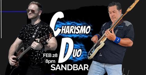 Charismo Duo @Sandbar -Cocoa Beach -Feb 28th , Sandbar Sports Grill ...