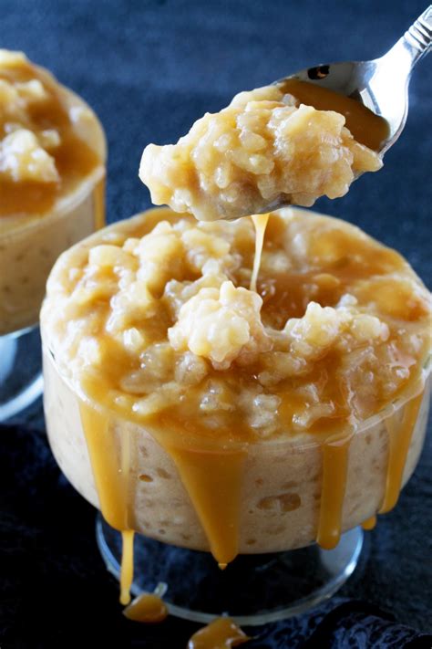 Salted Caramel Rice Pudding