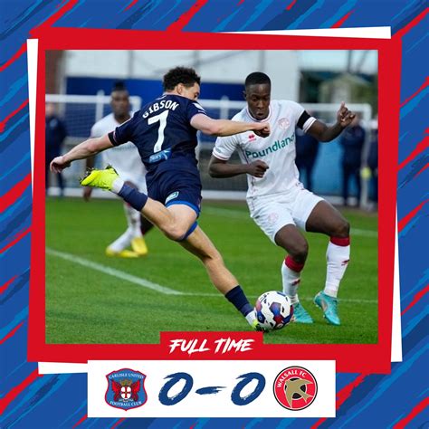 Carlisle United FC on Twitter: "That's full time, 0-0 #cufc https://t.co/CssgWJj1kZ" / Twitter