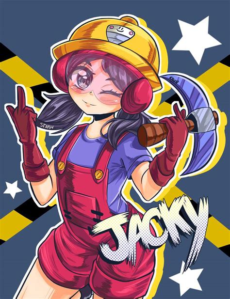 ¡FanArt de Jacky! || SB17/ | Brawl Stars | ES Amino