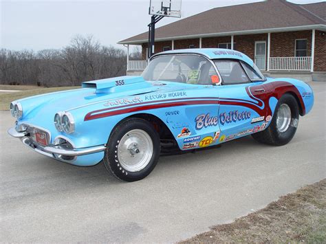 REAL 60’s GASSER 1960 Chevrolet Corvette hot rod @ Hot rods for sale