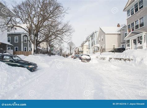 The Aftermath and Cleanup of the Blizzard of 2013 Editorial Photo ...