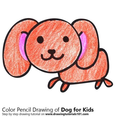 Learn How to Draw a Dog for Kids (Animals for Kids) Step by Step ...