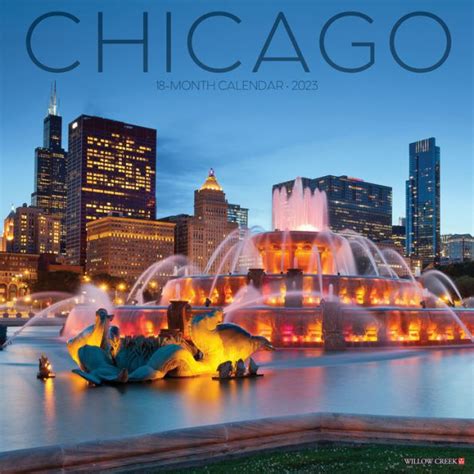 Chicago 2023 Wall Calendar by Willow Creek Press | Barnes & Noble®