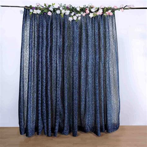 Navy Tinsel Backdrop - Etsy