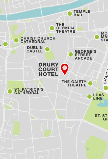 Location | Where To Find Us | Drury Court Hotel Dublin City