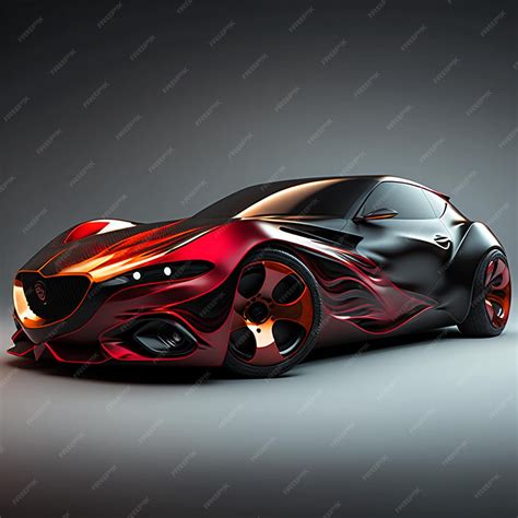 Premium Photo | Sport car wallpaper 3d render illustration images