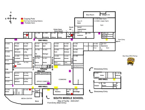 2020-2021 Protocol – South Updates – South Middle School