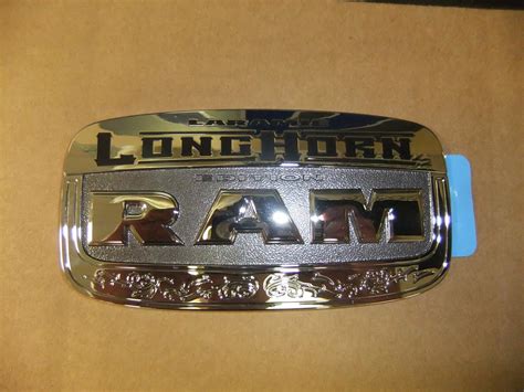 DODGE RAM NEW LARAMIE LONGHORN EDITION EMBLEM DECAL OEM, Exterior Accessories - Amazon Canada