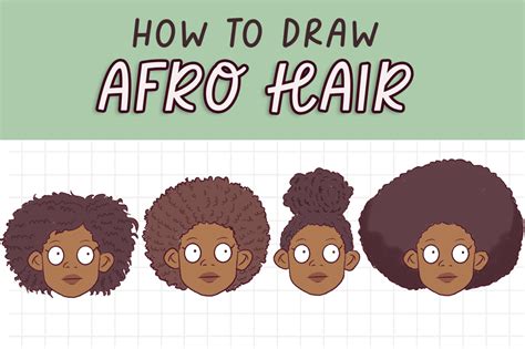 How to draw afro hair - Draw Cartoon Style!
