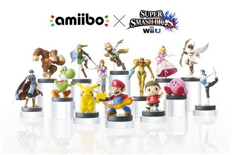 Nintendo Reveals Amiibo NFC Figurines For Super Smash Bros Console News ...