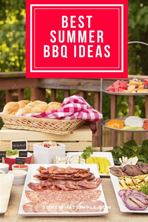 BEST 15 Favorite Summer BBQ Party Ideas | Somewhat Simple