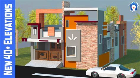 Single floor house front design 3d | ground floor house elevation designs in indian - YouTube