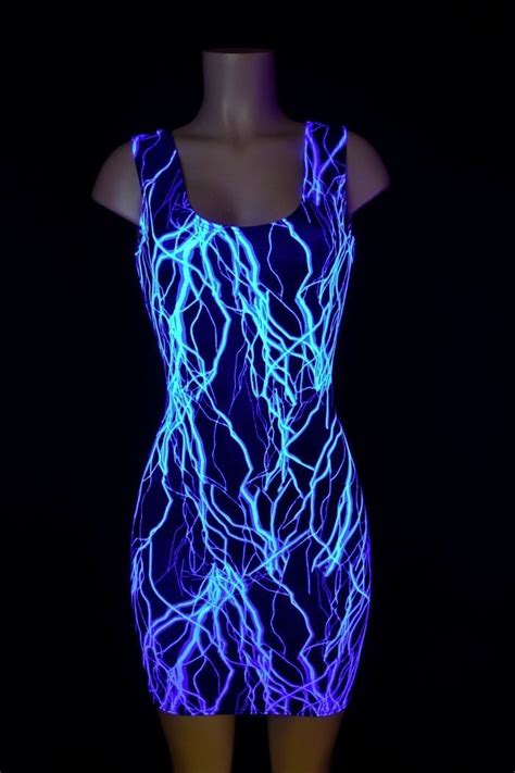 24 Best Glow In The Dark Outfit Images in Mar 2021 | Neon Dress