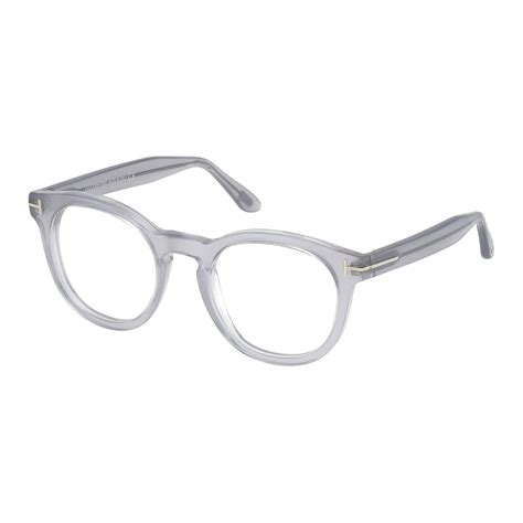 Tom Ford // Round Eyeglass Frames // Grey Crystal - Designer Optical Frames - Touch of Modern