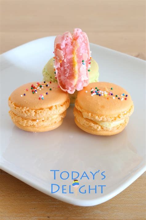 Easy French Macarons Recipe (Not too Sweet - Less Sugar) - Today's Delight