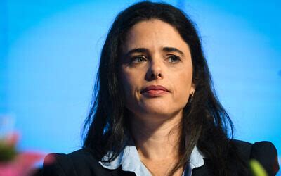 Ayelet Shaked says she wants to be prime minister after Netanyahu era | The Times of Israel