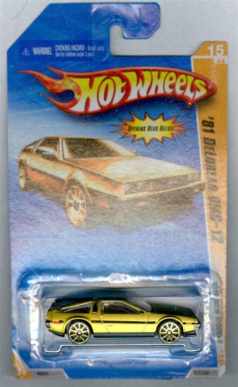 Hot Wheels Premium DMC Delorean Hot Wheels Boulevard #34 1:64 1 Toys & Hobbies Contemporary ...