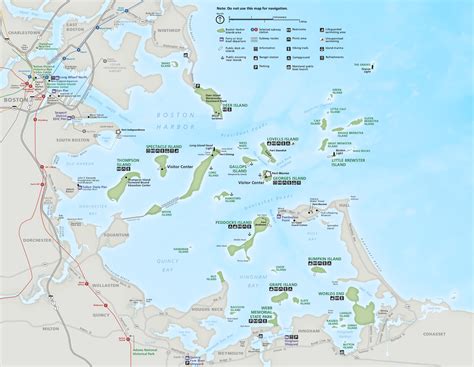 Boston Harbor Islands Maps | NPMaps.com - just free maps, period.