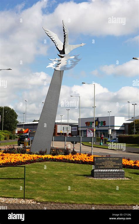 "The Pace of Recovery" sculpture at Festival Park retail park Stoke-on ...