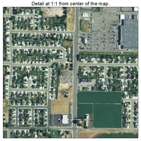 Aerial Photography Map of Clinton, UT Utah