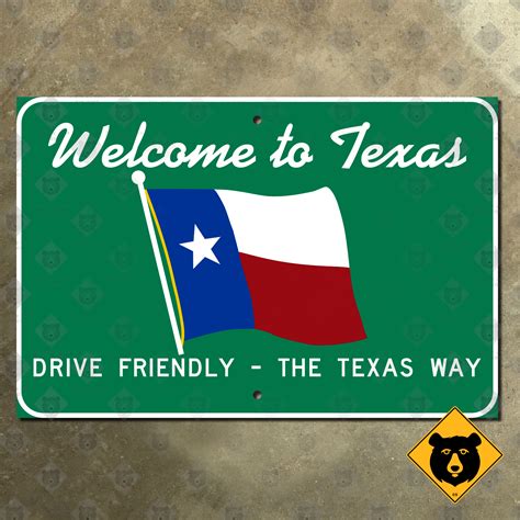 Welcome to Texas sign - Signs by Jake