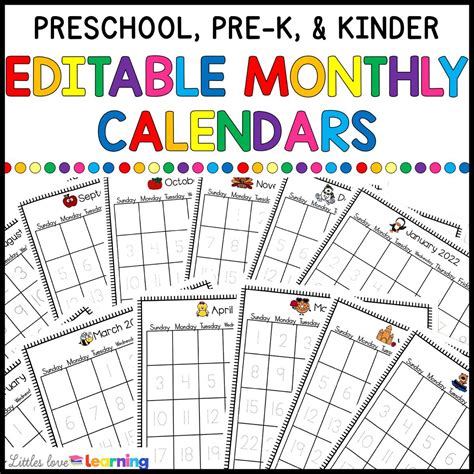 Preschool Learning Binders | Littles Love Learning