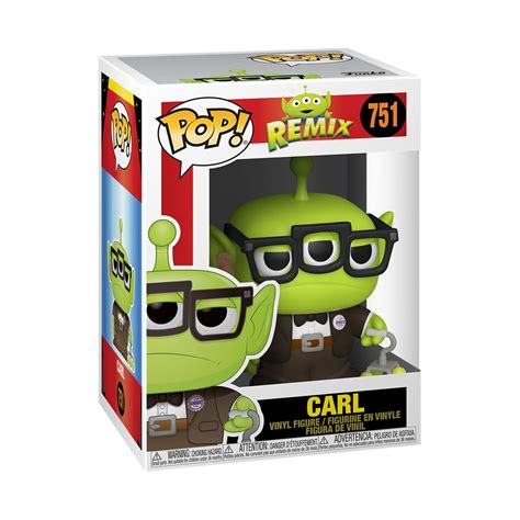 Pixar Anniversary Alien as Carl Funko Pop Vinyl TV, Movie & Video Game Action Figures Toys & Games