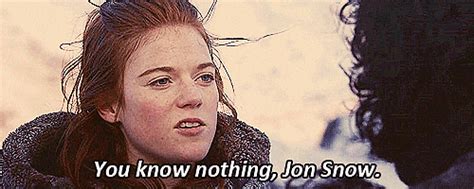 You Know Nothing Jon Snow GIFs - Find & Share on GIPHY