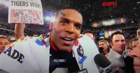 "It's a God Thing": Cam Newton's Inspiring National Championship ...