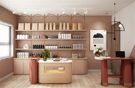 Cosmetic Store on Behance | Store interiors, Salon interior design, Boutique interior design