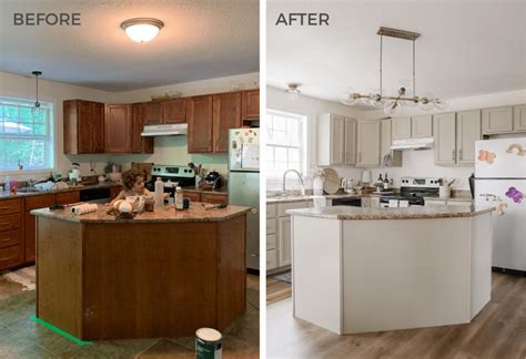 One Year Later: Do I regret Painting our Oak Cabinets? - Cottage Living ...