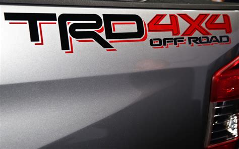 Off Road Decals For Toyota TRD Tacoma Tundra 2 Vinyl Sticker graphics 4x4 Racing Parts ...