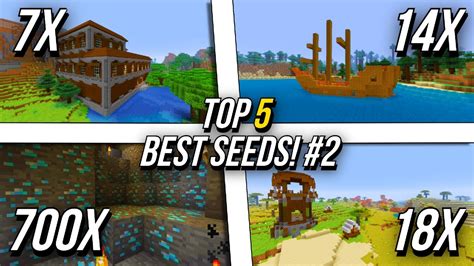 Top 5 Best Survival Seeds In Minecraft Console Edition 2021! - [Not Clickbait] - BEST SEEDS EVER ...