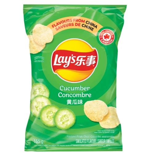 165g Lays cucumber potato chips - Mart31