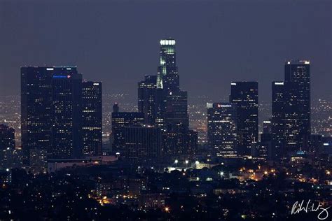 Los Angeles Skyline Night Photo | Richard Wong Photography