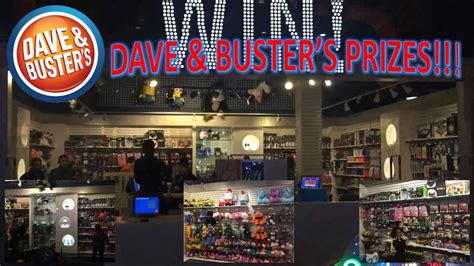 Dave & Buster's Prizes!!! - YouTube