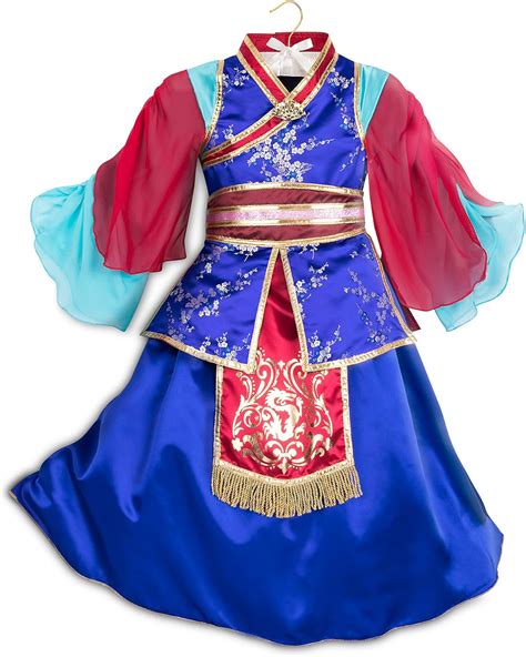 Amazon.com: Disney Mulan Deluxe Costume for Kids Multi: Clothing