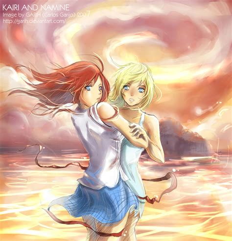 Namine & Kairi - Naminé Fan Art (35615145) - Fanpop