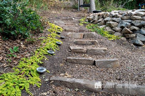 Easy DIY Outdoor Stone Steps for Your Yard You'll Love | Sunny Side Design