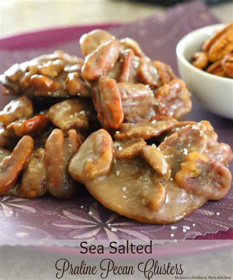 Praline Pecan Clusters - melissassouthernstylekitchen.com