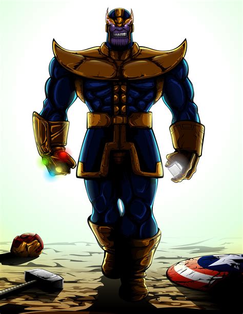 Thanos Infinity Gauntlet by JTSubconscious8 on DeviantArt