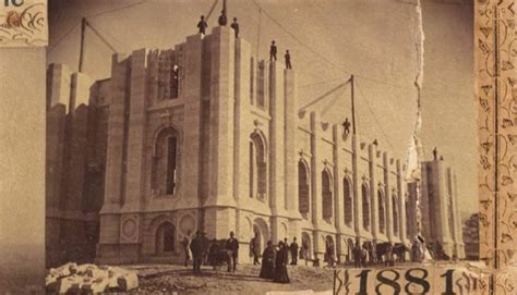 Rare Photos Show Stages of 40-Year-Long Salt Lake City Temple Construction