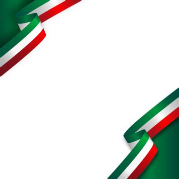 Italian Flag Border